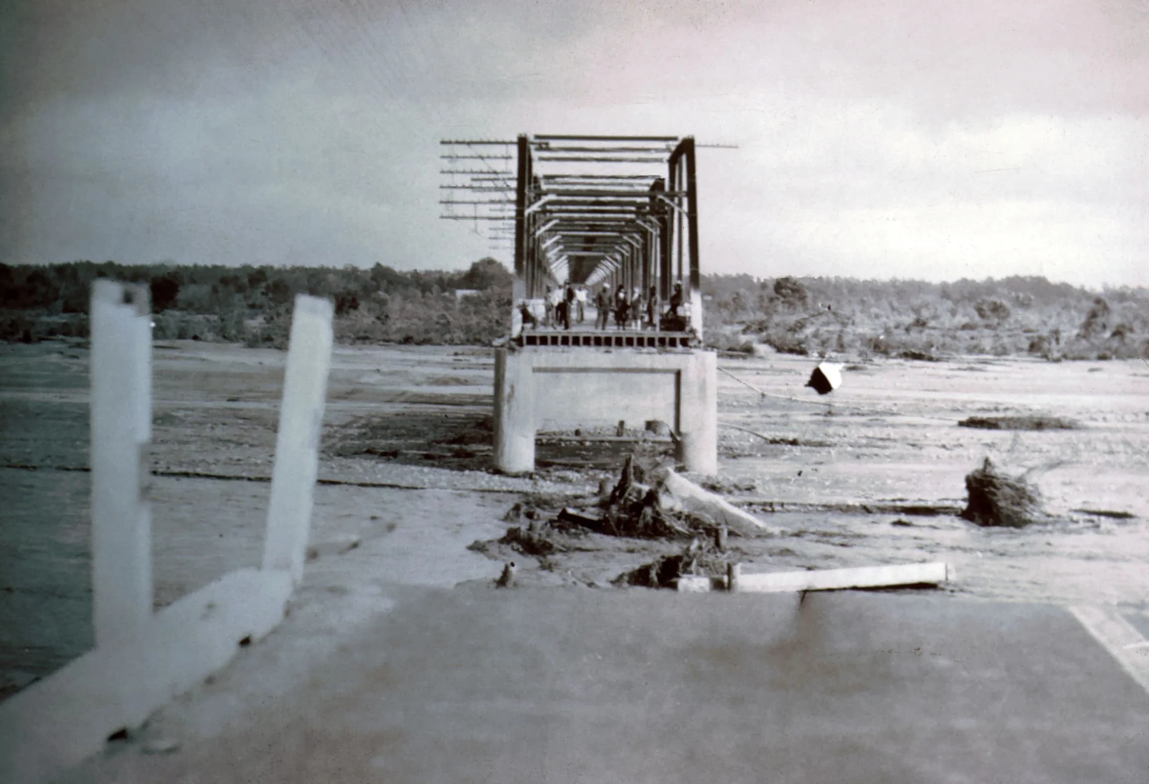 Highway 101 Bridge Over the Santa Clara River in Montalvo, Ca