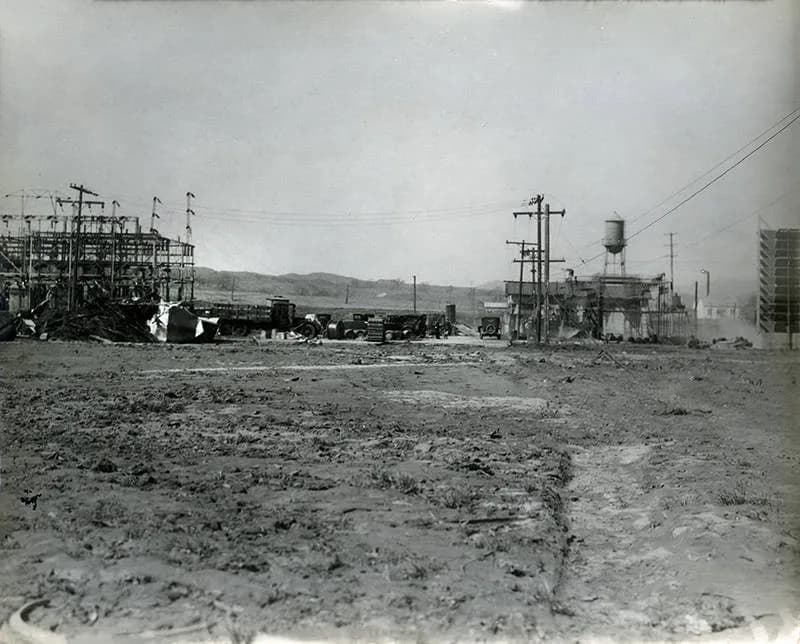 Edison Substation Post Flood